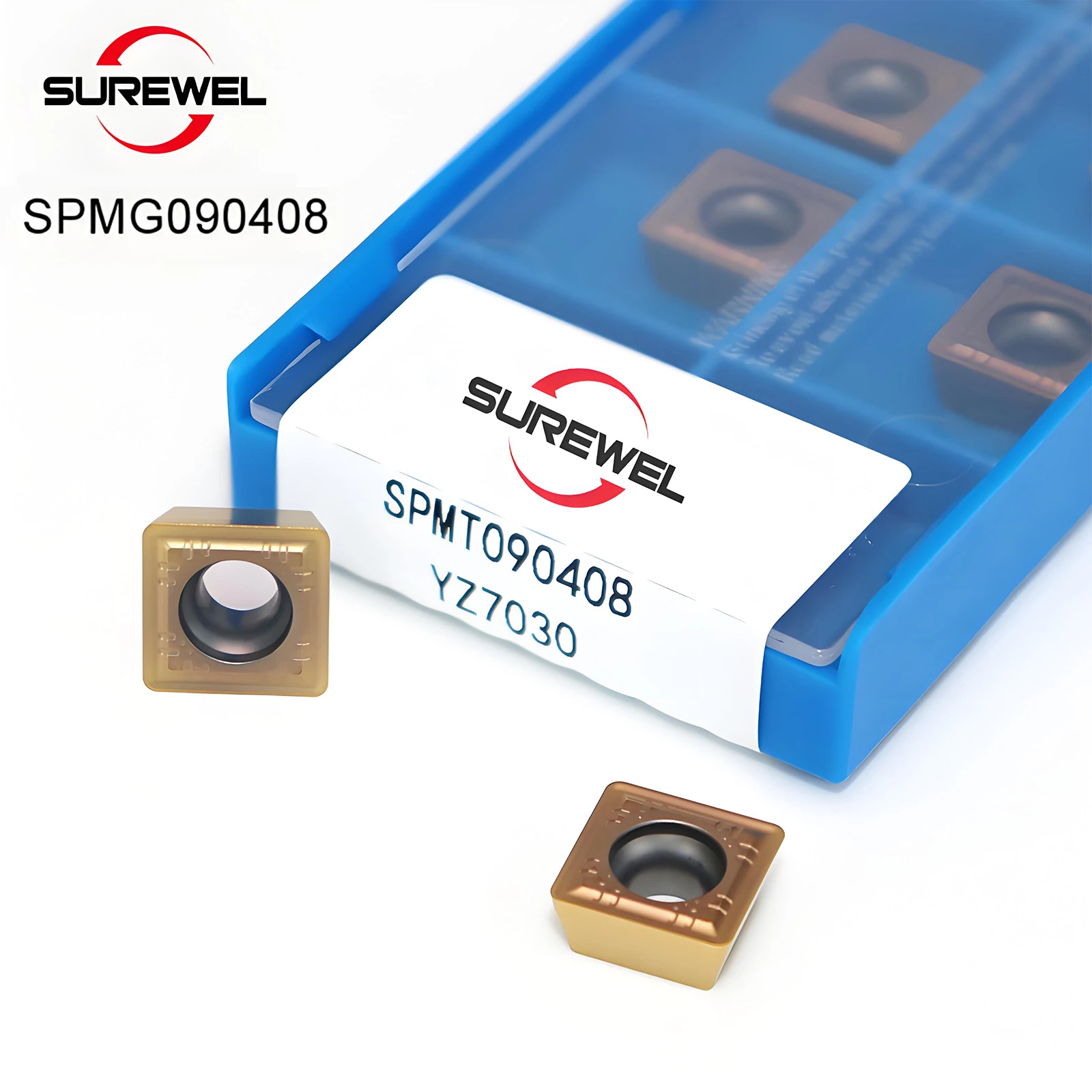 

Carbide U Drilling Blade SPMTO50204 SPMT060204 SPMT07T308 SPMT090408 SPMT110408 CNC Tools Indexable Inserts for Drill Metal