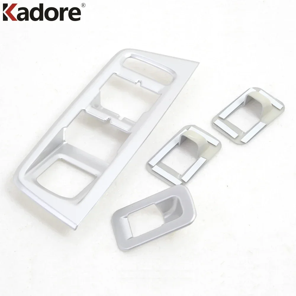 لفولكس واجن توران 2016-2024 ماتي نافذة رفع التبديل غطاء أزرار الزخارف الباب مسند الذراع لوحة الإطار الملحقات الداخلية #6