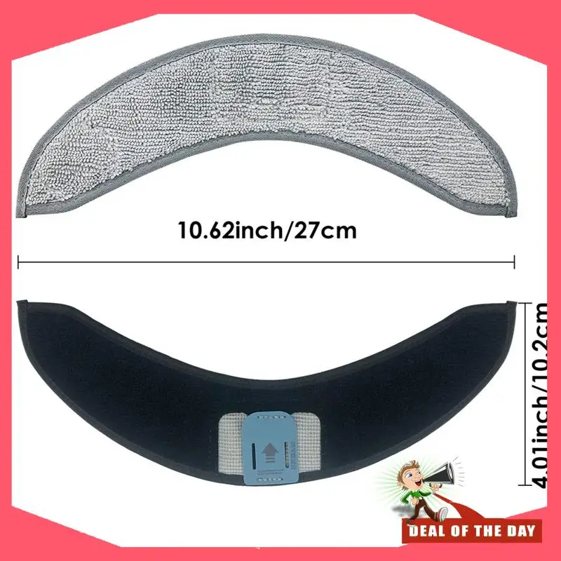 تسليم 24 ساعة 4 قطعة أجزاء ممسحة منصات ل اي روبوت رومبا كومبو J7 + روبوت فراغ ستوكات قابل للغسل قابلة لإعادة الاستخدام تنظيف القماش