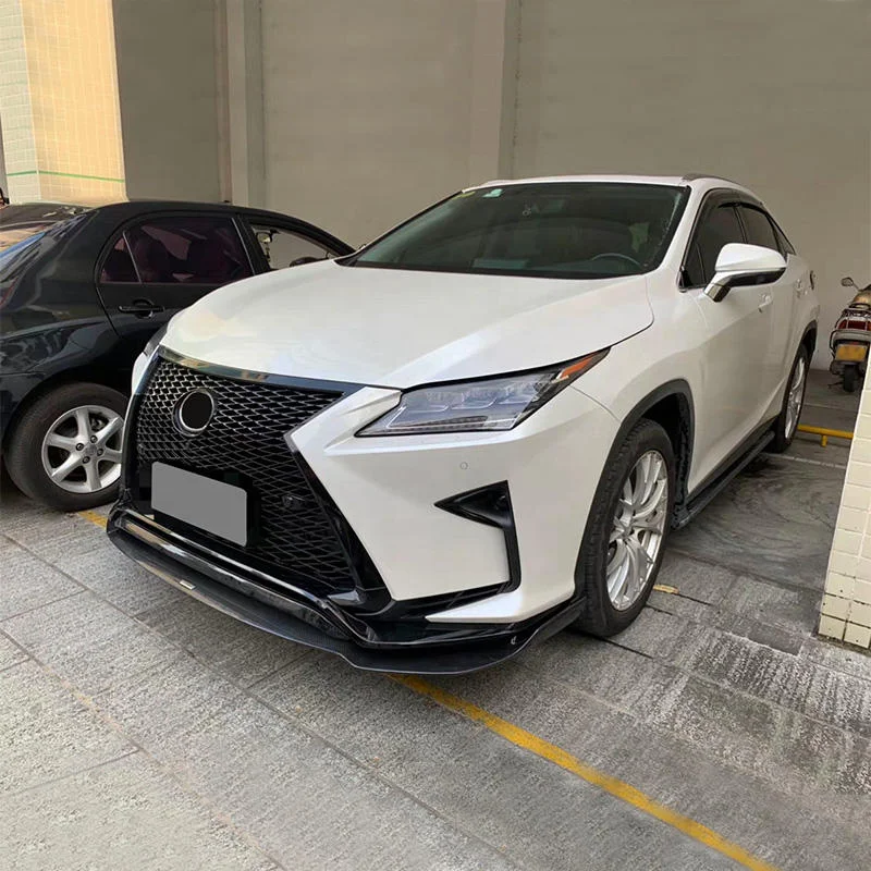 New Upgrade ART Carbon Fiber Exhaust Body Kit for RX300/RX350/RX450 F-Sport 2016-2019 Facelift Spoiler Front Lip for