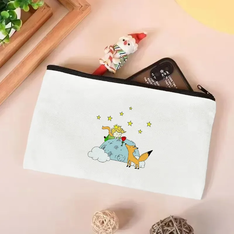 حقيبة حمل قماشية فنية مستوحاة من الأمير الصغير للنساء والرجال مثالية للاستخدام اليومي والهدايا حقيبة تسوق متينة وصديقة #2