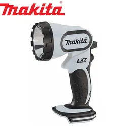 Makita dml185 iluminação de trabalho lâmpada led recarregável ajustável lanterna bateria ao ar livre portátil nua máquina