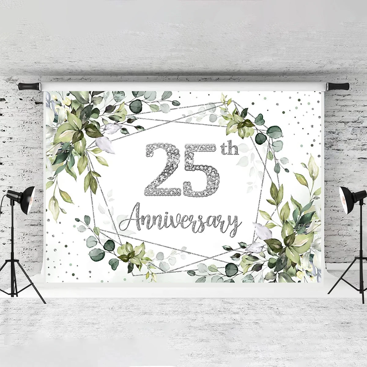 Happy 10-40th Wedding Anniversary Backdrop 10x6ft Fabric Party Decorations Name Photo Customiz Red Curtain Guest Photography