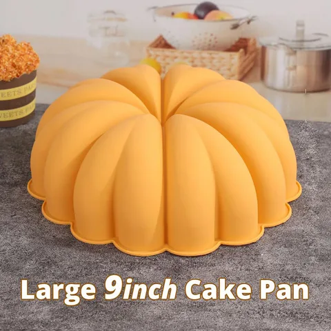 Pumpkin Shaped Silicone Cake Pan