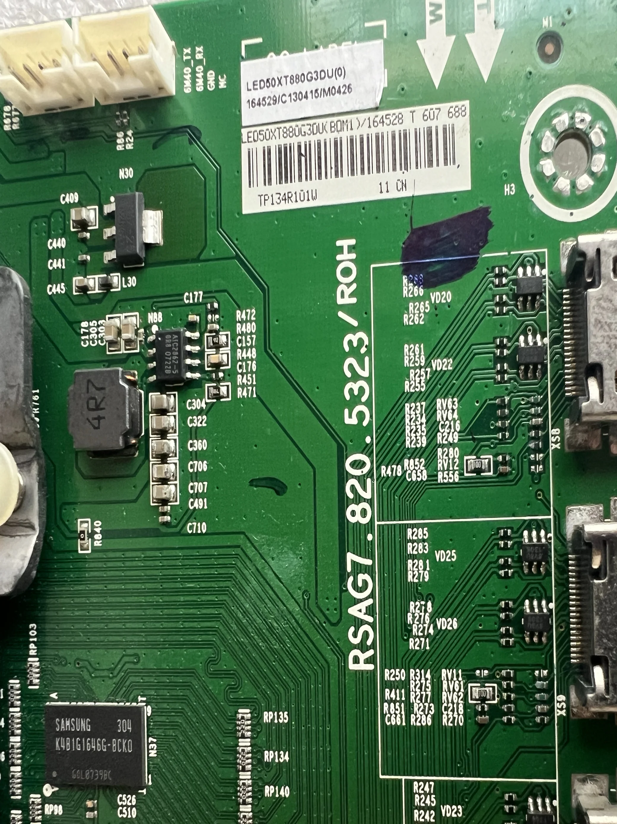 LED50XT880G3DU, BOM1, RSAG7.820.5323, 48