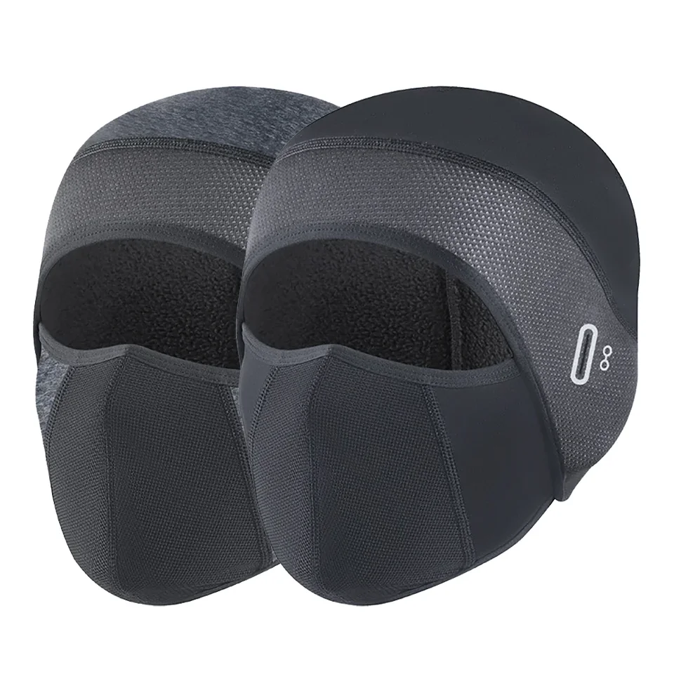 GOBYGO Winter Cycling Balaclava With Eyeglass Hole Outdoor Running Motorcycle Riding Bike Cap Windproof Warmth Headwear Unisex