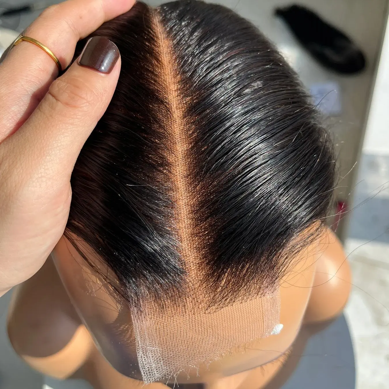 AVENIR nudos individuales 2x6 HD Cierre de encaje Invisible suizo HD encaje derretido pieles Pre desplumado cabello humano virgen HD cierre Frontal solo