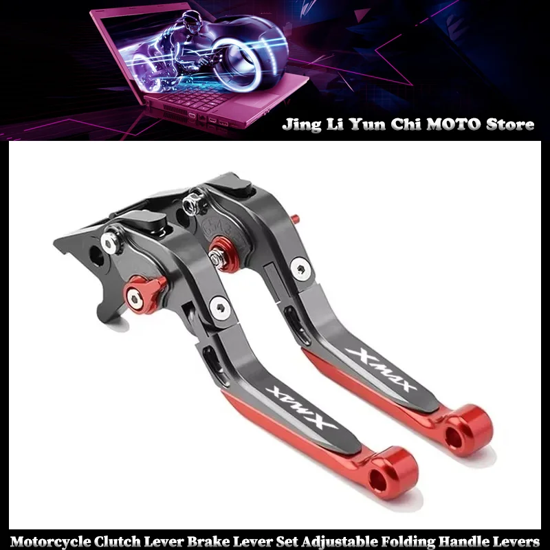 

Motorcycle CNC Adjustable Folding Extendable Brake Clutch Levers Handle For YAMAHA XMAX400 2015-2022 X-MAX 400