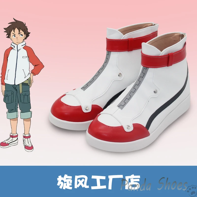 Anime Psalms of Planets Eureka Seven  Renton Thurston Cosplay Shoes Anime Cos Comic Cosplay Costume Prop Shoes for Con Halloween