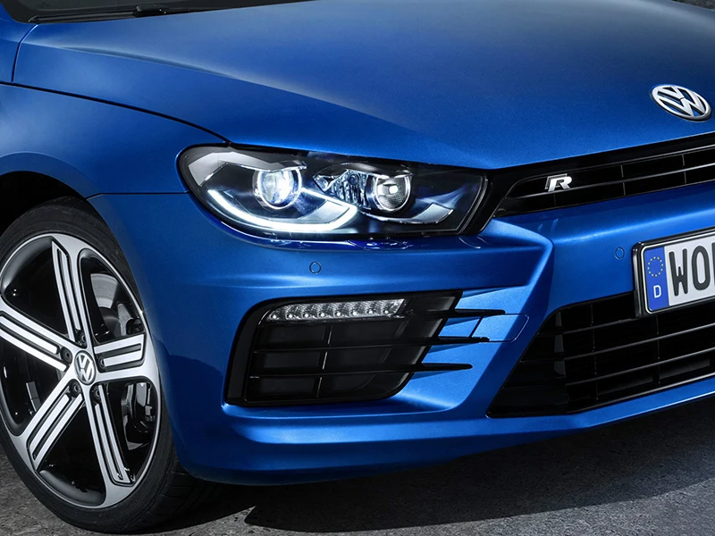 Front Bumper Headlamp Washer Covers Tow Hook Cover For Volkswagen VW Scirocco R Facelift 2015-2017 2018 1K8807937A