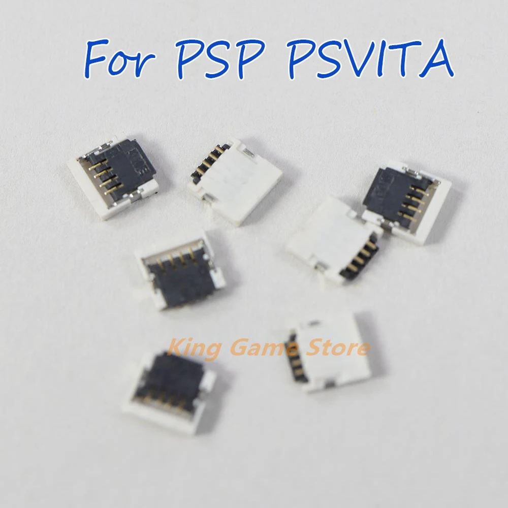 

100Pcs/Lot Backlight Socket Jack Connector LR Button For PSP 1000 2000 3000 PSV 1000 2000 PSP GO Game Controller