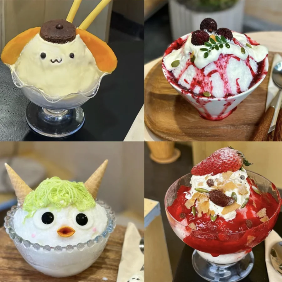 Automatic Snowflake Ice Maker Small Korean Bingsu Snow Ice Machine For Sale