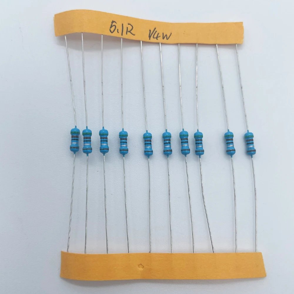 저항 5.1R 1/4W 5.1E 0.25W 5.1Ω