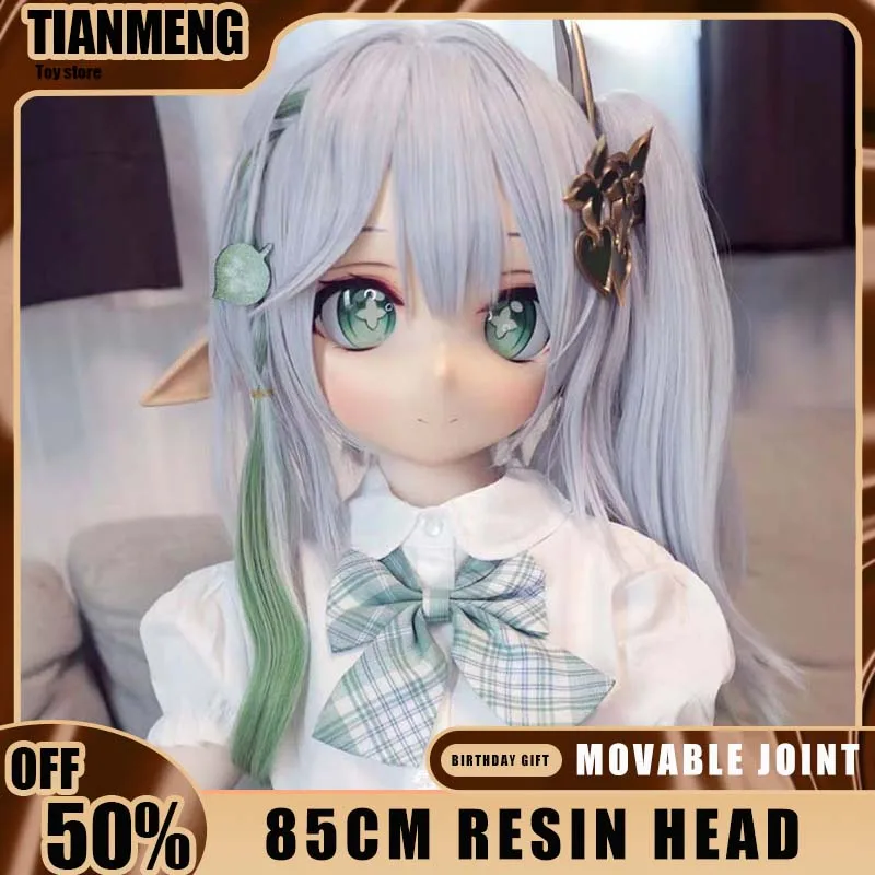 

RENHEYUOU 85 см BJD кукла мягкое тело смола голова шарнир кукла эльфийские уши регулируемая кукольная комната в помещении