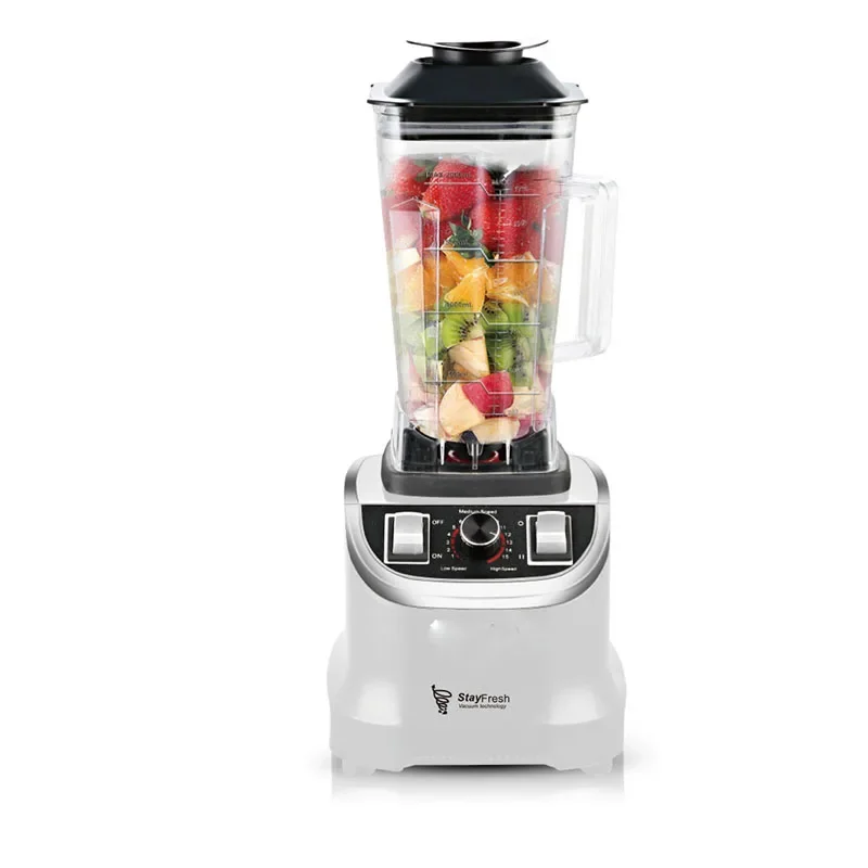 European Regulation Blender Household Commercial Smoothie Machine 1800W Soy Milk Fruit Juicer Electric Blender