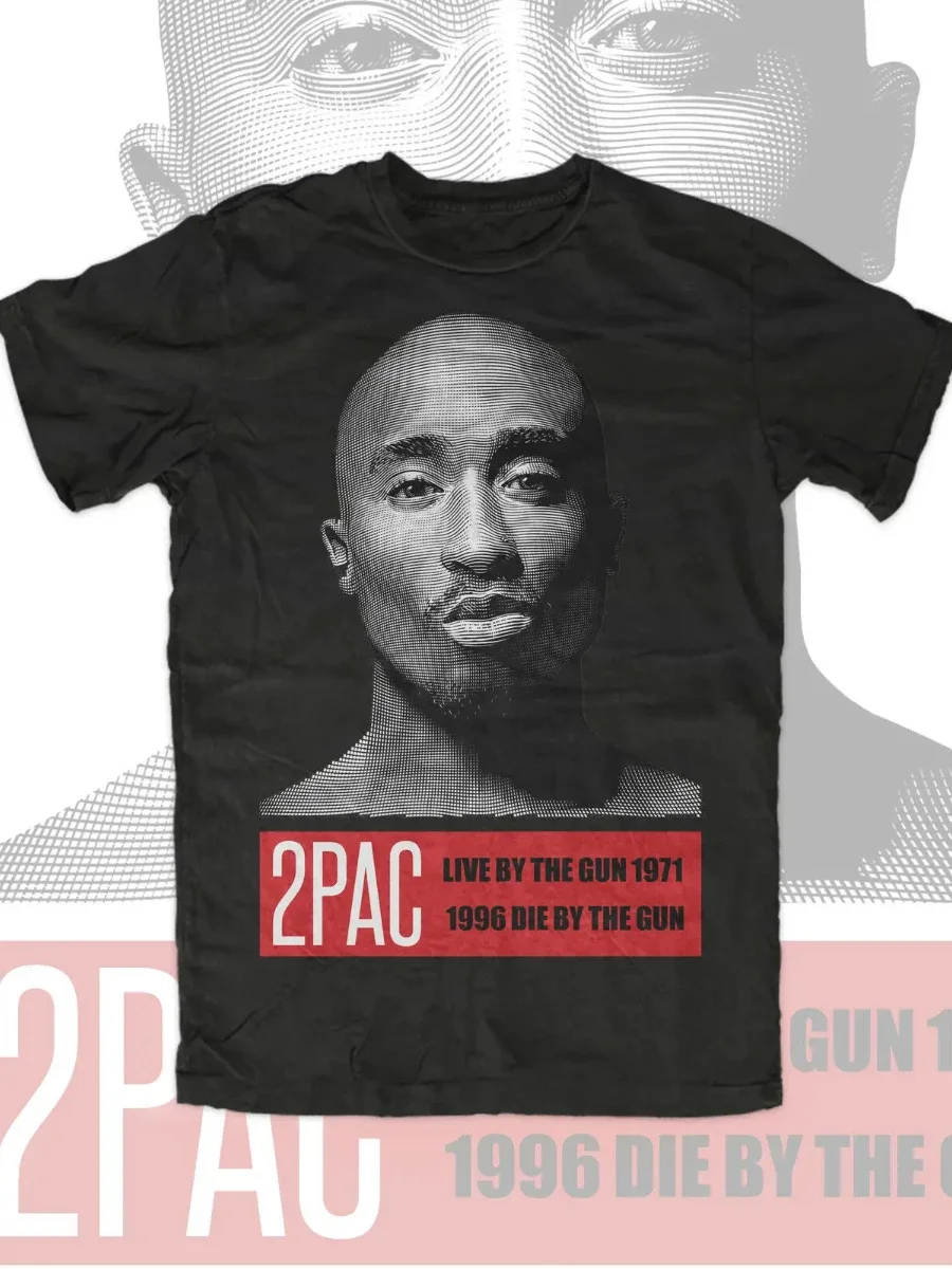 Tupac 2Pac Makaveli West Coast Hip Hop Rapper T-Shirt. Summer Cotton Short Sleeve O-Neck Mens T Shirt New S-3XL
