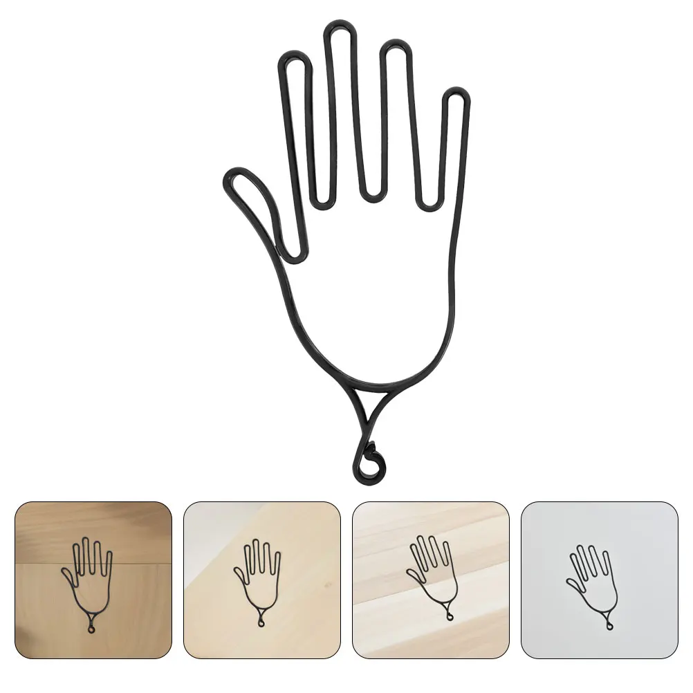 

6pcs Golf Glove Holder Organizer Rack Durable PP Plastic Elegant Design for Maintaining Shape Group Use Golf Accessories