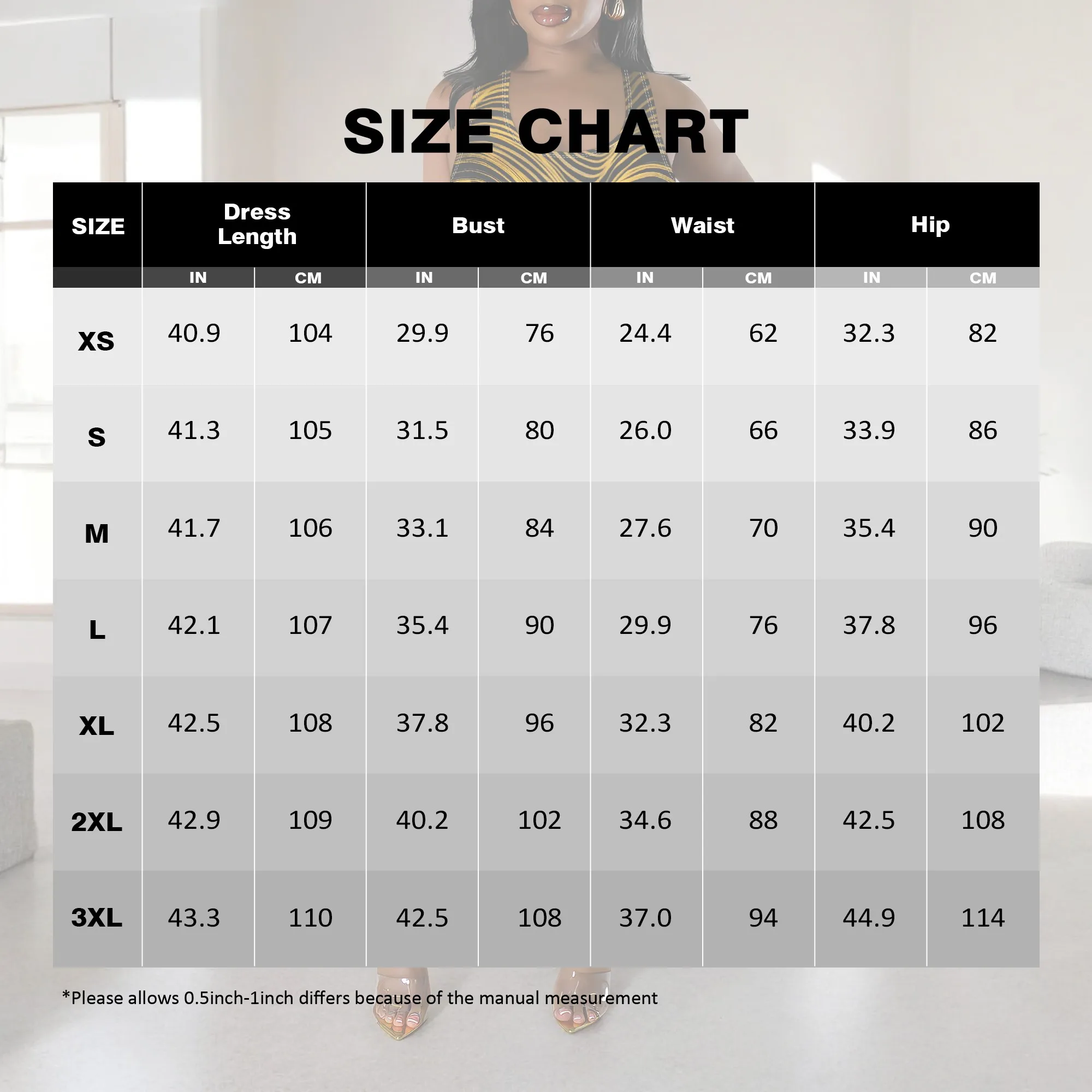 Black Gold Wave Print Midi Dress S-3XL Sleeveless Bodycon Style for Nightclub, EDM Party or Bold Urban Fashion Look