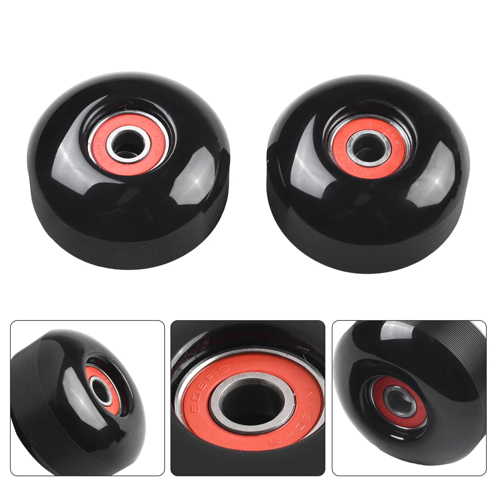 4 Pcs Wheels With Bearing High Quality PU 52x32mm 95A Soft Longboard Skateboard Wheels+ABEC-9 Bearing Skate Board Accessories