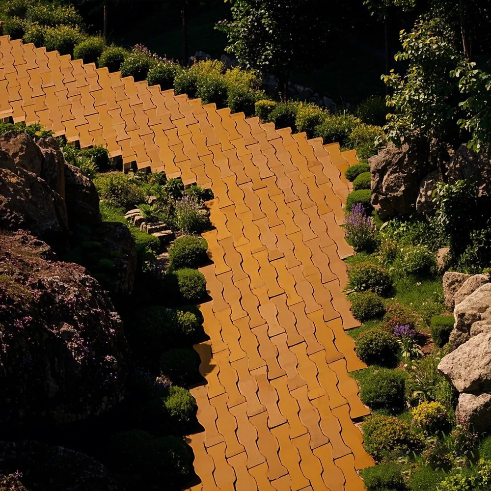 

DIY Path Paving Concrete Brick Mould Brick Mold Outdoor Decor Plastic Reusable Garden Path Concrete