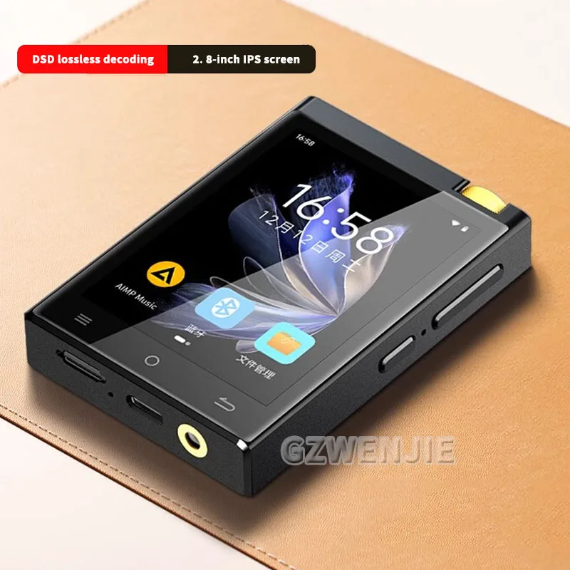 

16GB 2.8 Inch Touch Screen Bluetooth 4.1 MP3 Player, HiFi Music Player with Speaker/Image /WIFI/ DSD lossless decoding