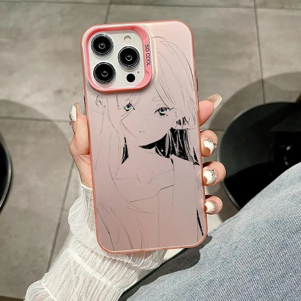 Frieren Beyond Journeys End Phone Case For IPhone11 12 13 14 15 16 17Pro Max Air Plus Mini Light High-end Colorful Silver Cases