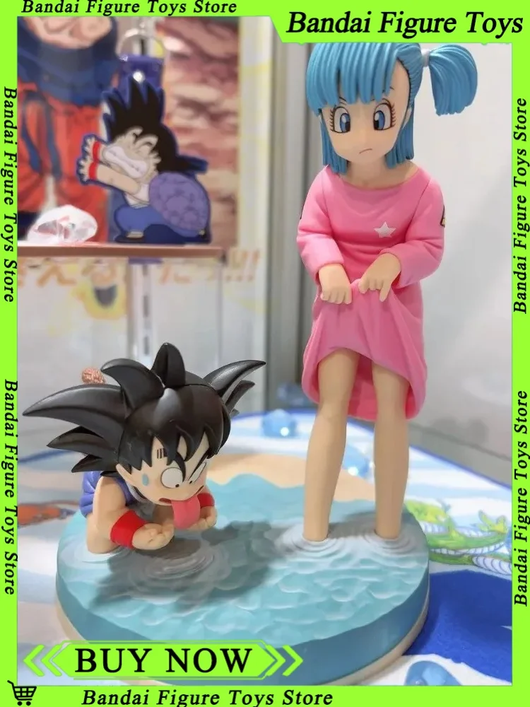 

Dragon Ball Z Figures Son Goku Bulma Action Figurine Kawaii Pvc Anime Statue Model Doll Collection Room Ornament Toys Xmas Gifts