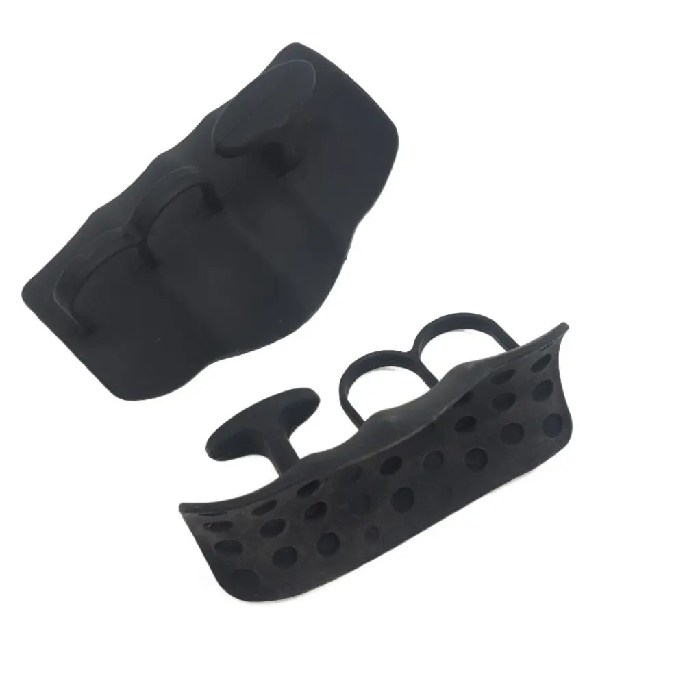 1 คู่ซิลิโคน Grip Strengthener Finger Strength Trainer เทรนเนอร์นิ้วมือทนทานน้ําหนักเบายิมนาสติก Grip