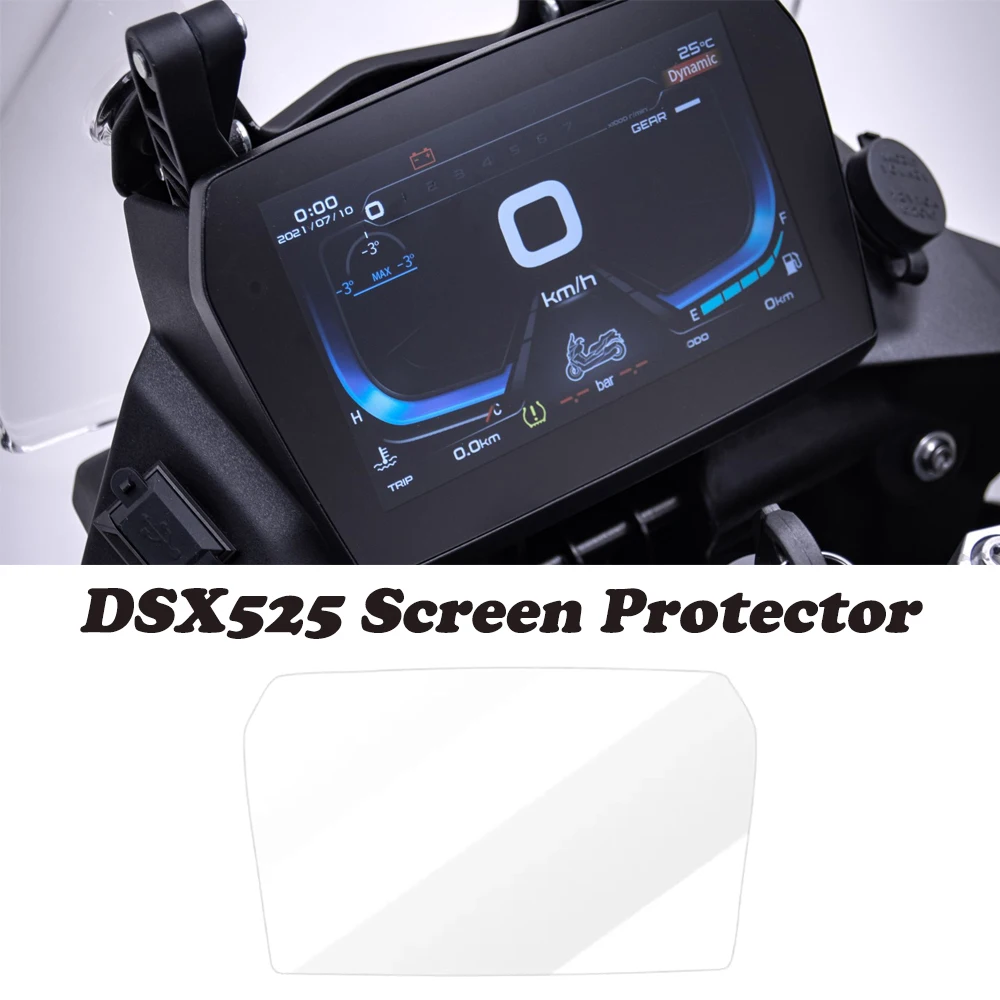 

For VOGE Valico DSX 525 DS525X Dashboard Screen Protector 525 Motorcycle Cluster Anti-Scratch Protective Film