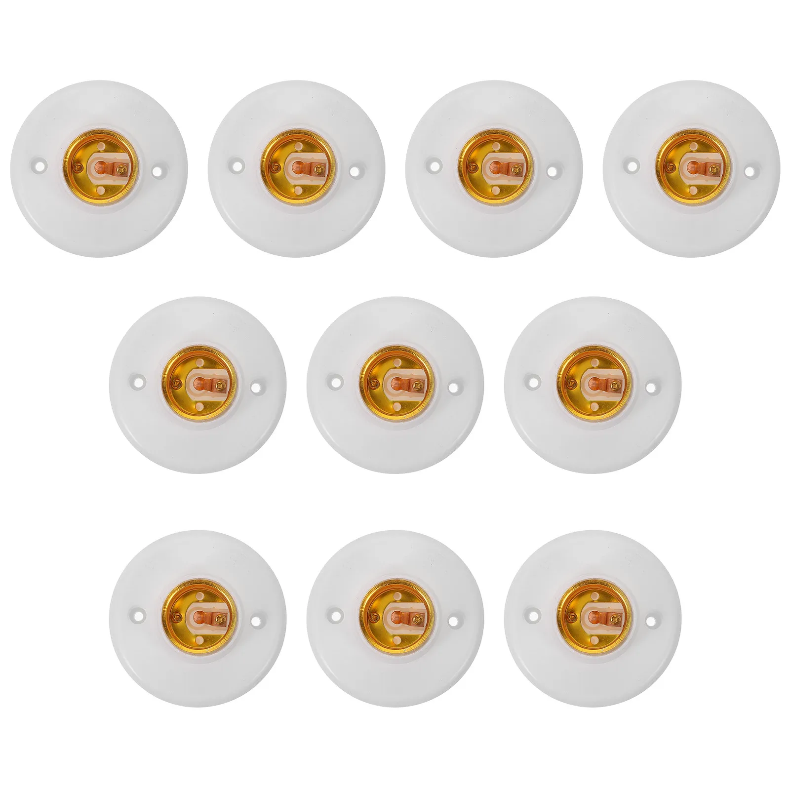 

10 шт. патронов для ламп, надежные и устойчивые, для подвесных светильников, простая установка, комплект для ремонта ламп для дома и офиса