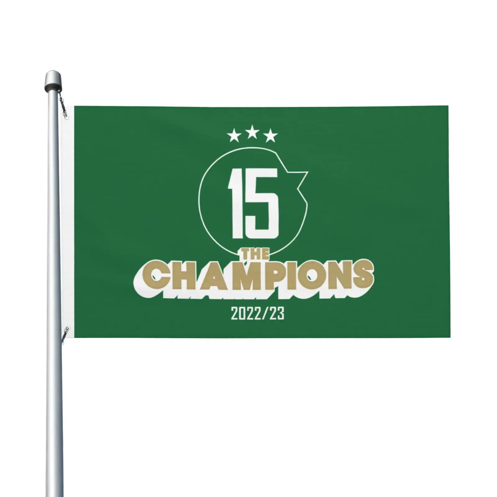 Israel MHFC Maccabi - Haifa Champions 15 Double-Sided Flag for Home Party Garden Indoor Outdoor Flags Decoration Banner