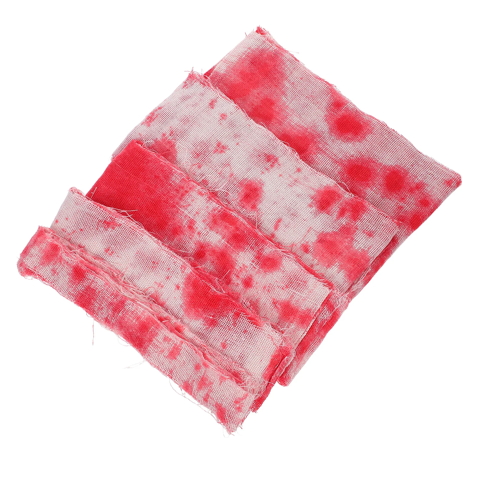 

5Pcs Halloween Bloody Bandage Realistic Cloth Gauze Wrap Scary Horror Decoration Cosplay Party Supplies Halloween Party Props