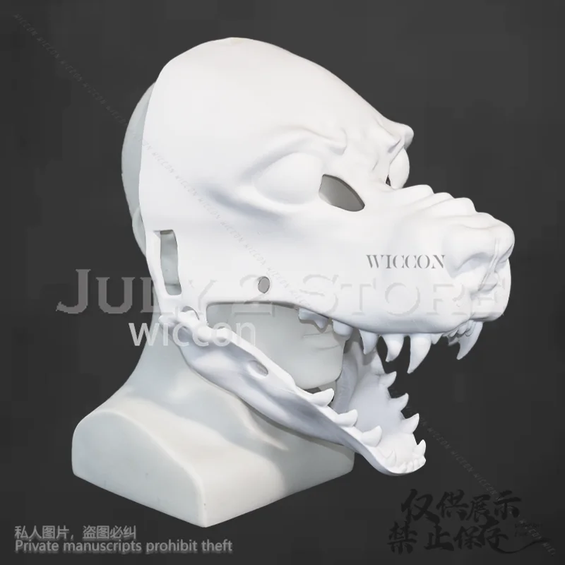 Furry Cosplay Artist Horror Kigurumi Furrysuit Costume Anime 3D Polylactic Acid Mask Dog Skull Diy Props Gifts Animal Customized