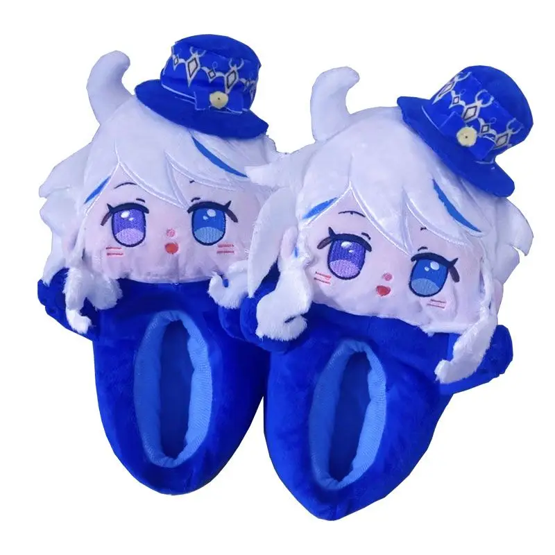 المنزل نعال من القطن القطيفة زي الاكسسوارات جينشين تأثير فورينا هو تاو كاميساتو أياكا تأثيري كوميك كون حفلة النعال هدية