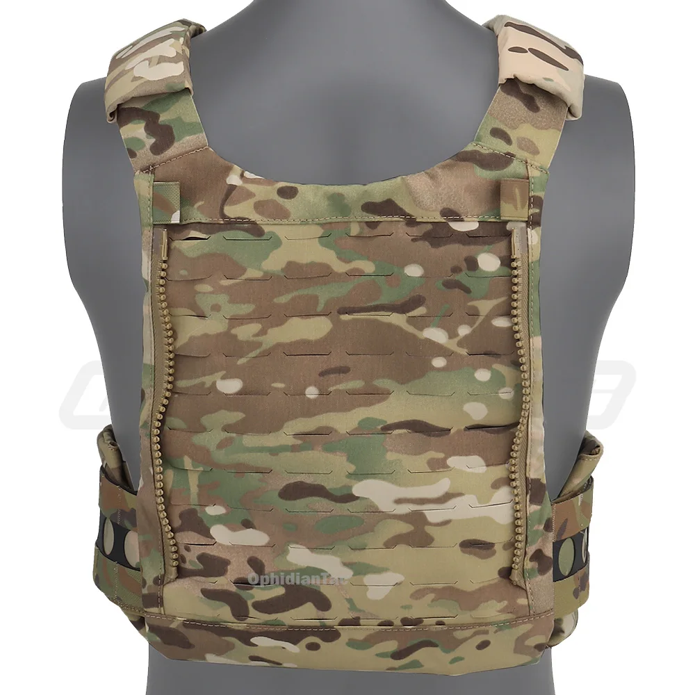 OphidianTac V5 PC Vest Multi-Mission Plate Carrier Quick Disassembly Self-contained Triple Bag Built-in Clipboard Vest