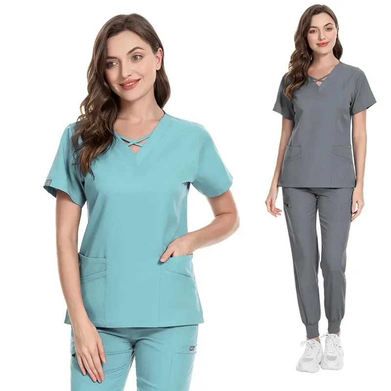 Uniforme médical pour femmes, combinaisons de travail pour hôpitaux, combinaisons génératrices, séchage rapide, clinique dentaire, salon de beauté, accessoires d'infirmière