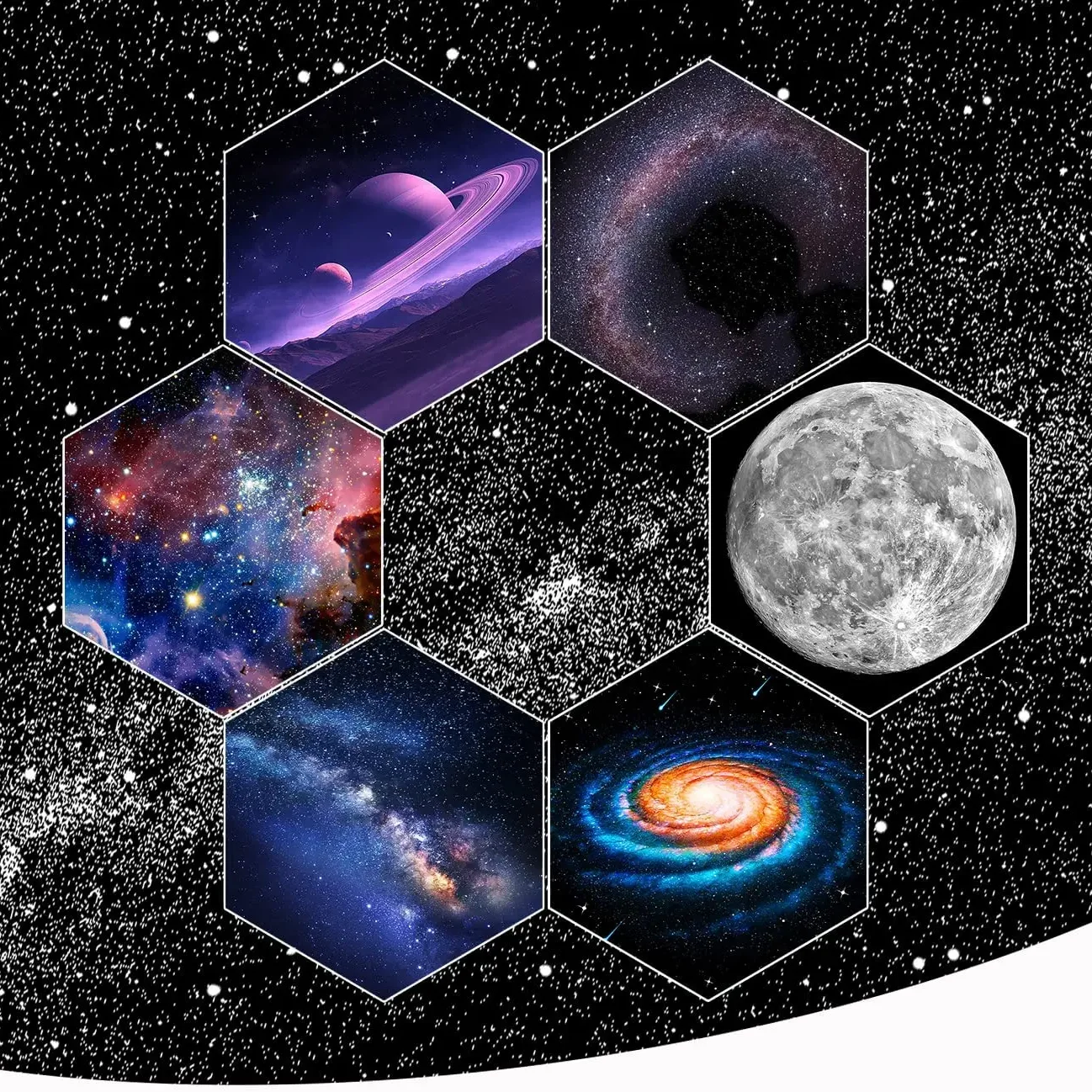 13 in 1 Planetarium Galaxy Night Light Projector Starry Sky Moon Projectors LED Nebula Lamp Home Room Decor Kids Gift Nightlight