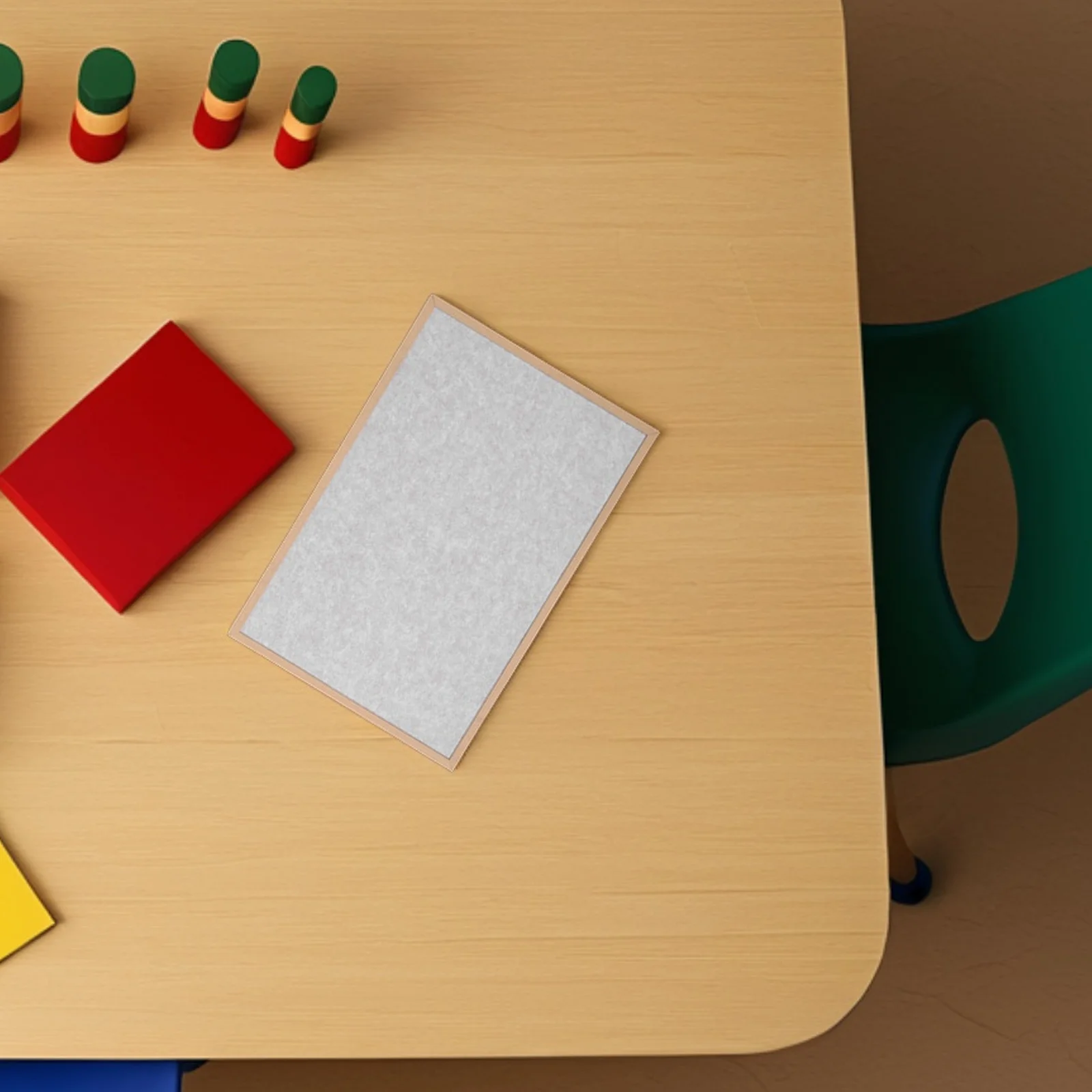 แผ่นรองจิ๊กซอว์แบบพับได้ กันลื่น ความจุขนาดใหญ่ สำหรับจัดเก็บงานฝีมือ งานศิลปะ จัดระเบียบอุปกรณ์บนโต๊ะ