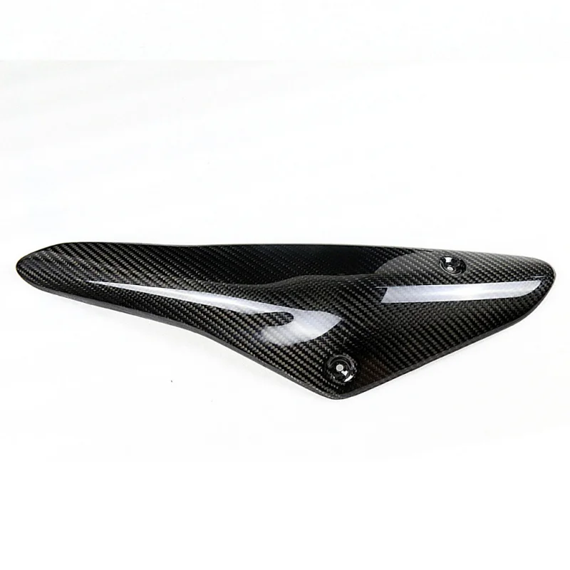 

Применимо KTM SeperDuke 790, аксессуары для модификации мотоцикла, крышка выхлопной трубы из углеродного волокна, теплоизоляционная боковая панель