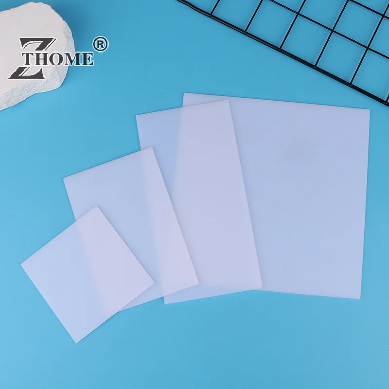1 Stück Acryl Diffusor Blatt Dicke Kunststoff LED Licht milchig durchscheinende Rohlinge Platte