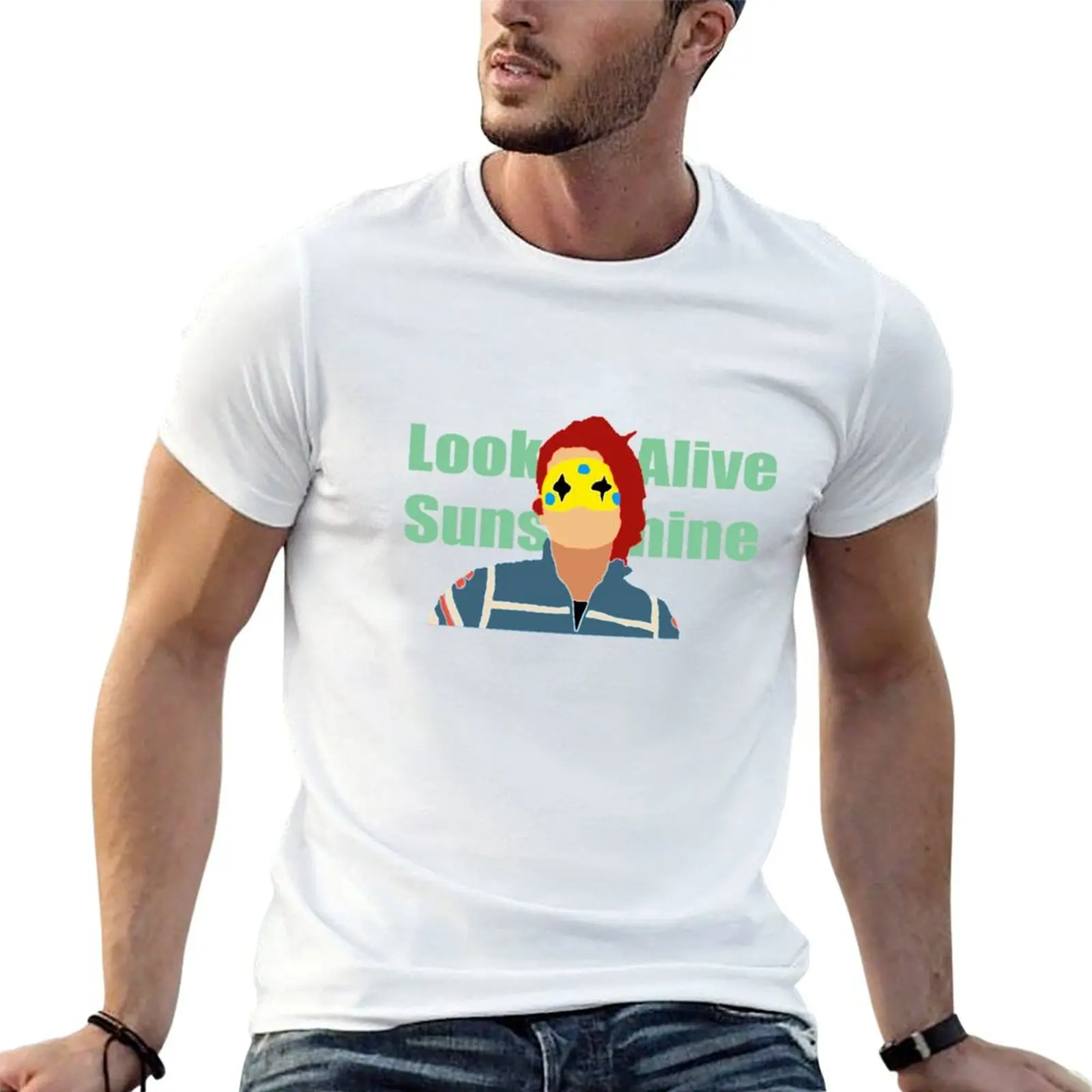 Look Alive Sunshine T-Shirt Work Wear Tee-shirt respirant