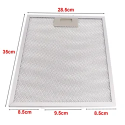 Accessories Cooker Hood Filter Extractor Vent Filter Kitchen Supplies Metal Mesh Stainless Steel Practical Brand New Durable