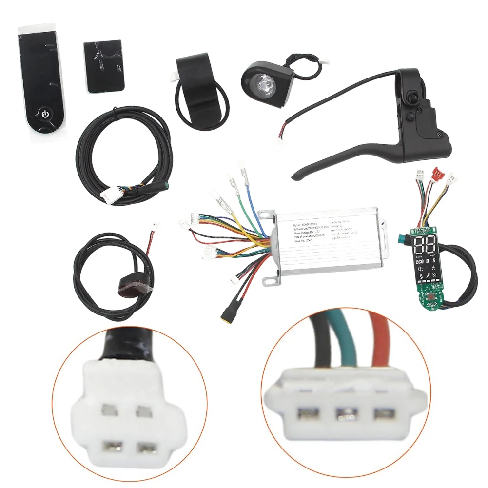 

Hot Sales 36V350W Controller Dashboard Accelerator Replace Set For Xiaomi For M365 Scooter Replace Practical Cycling Parts