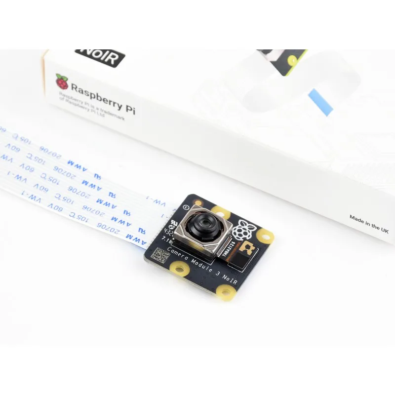 Raspberry Pi Camera Module 3, 12MP high resolution, Auto-Focus, IMX708, Options for FOV and Night Vision function