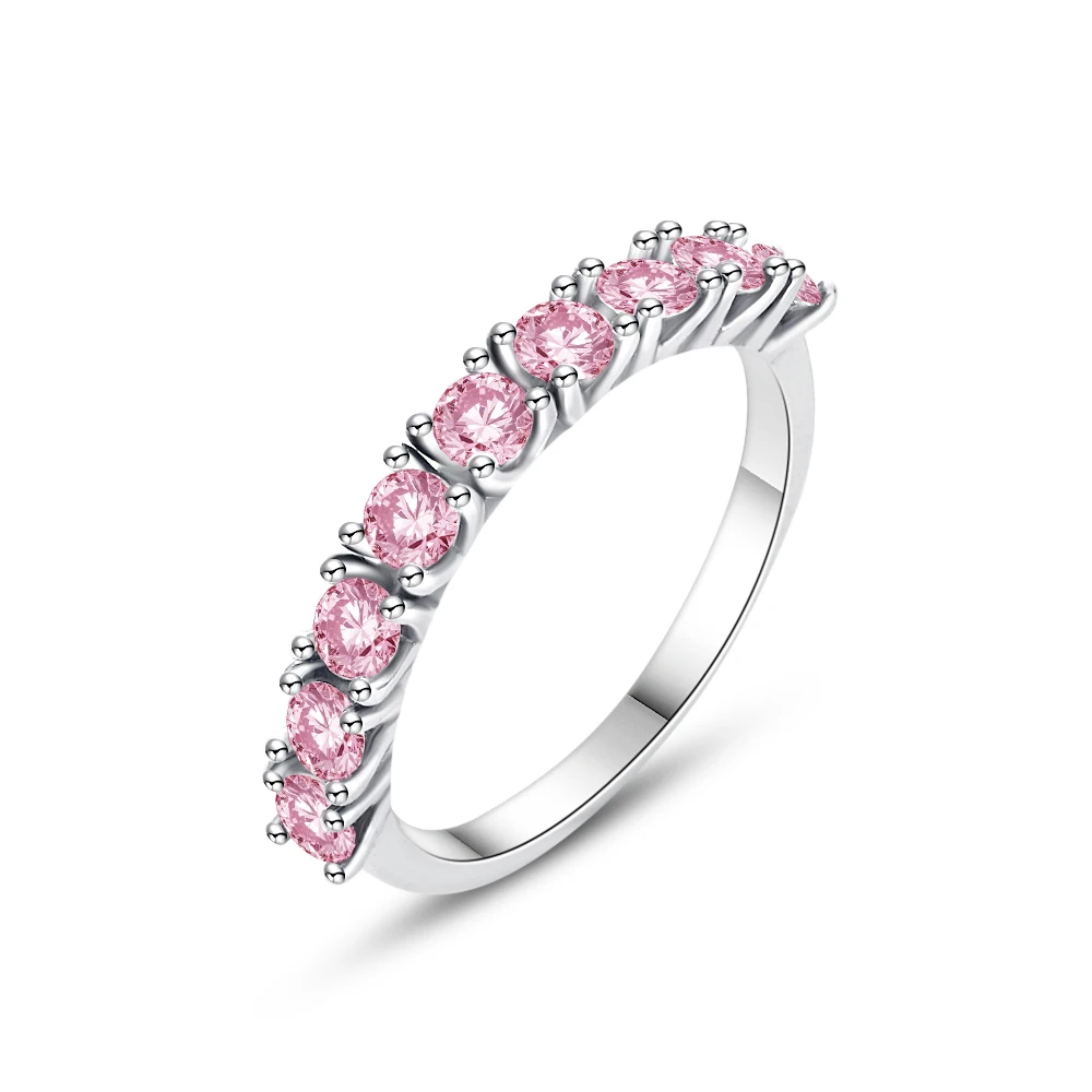 Women's Pink & Blue Bowknot Butterfly Ring