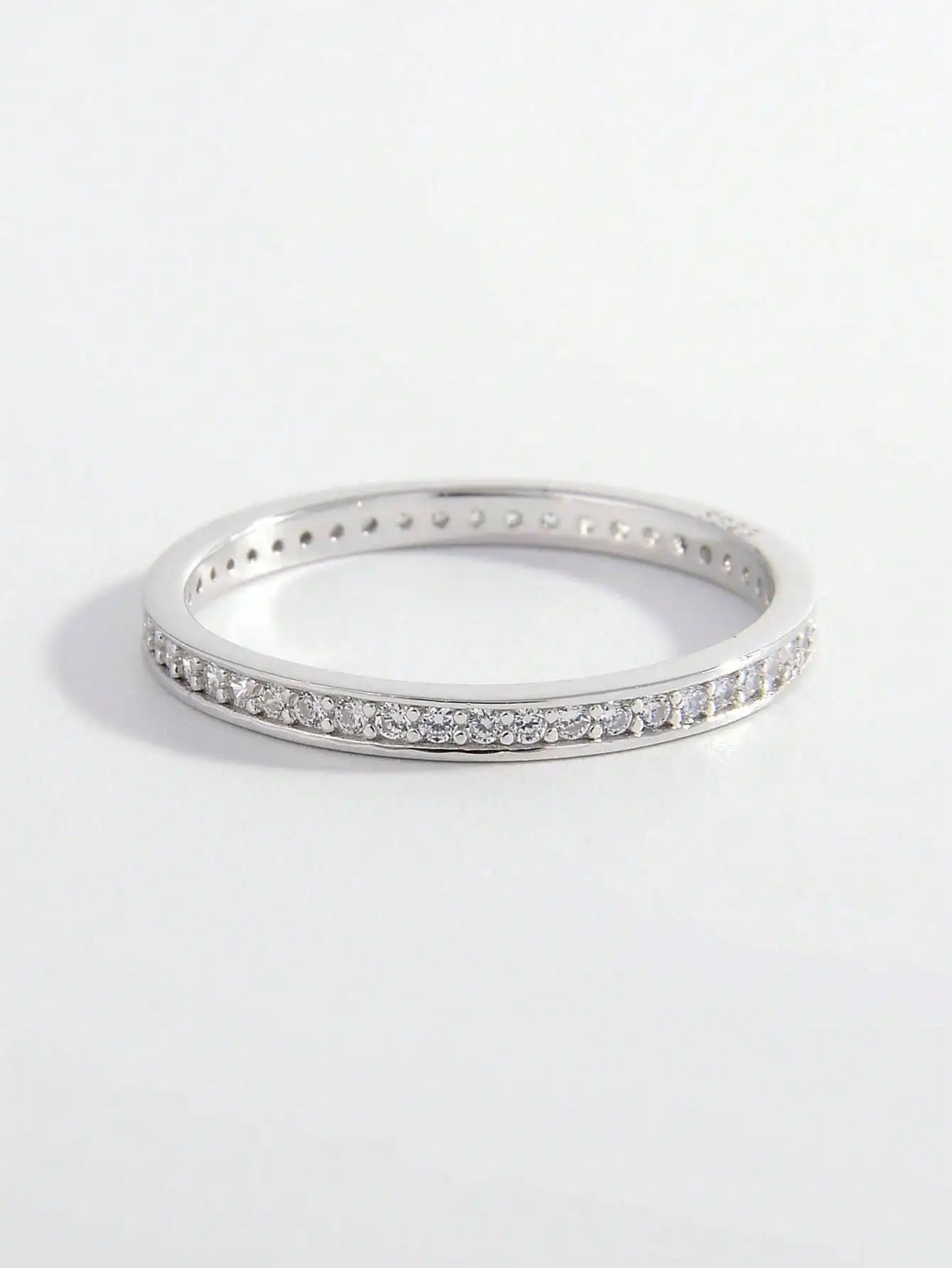 

925 Sterling Silver High Polish Small Cross Shaped Rings Women Fine Birthday Jewelry Gifts