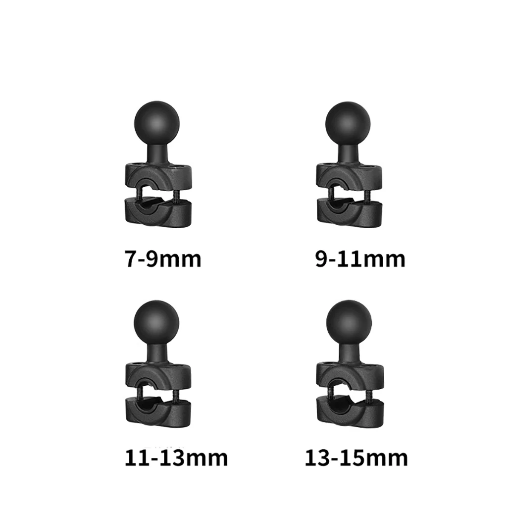 1/1,5 Zoll Kugelkopf halterung Adapter Motorrad Fahrrad Lenker Clip Klemme Rückspiegel Halterung Halterungen Zubehör – Detail 11