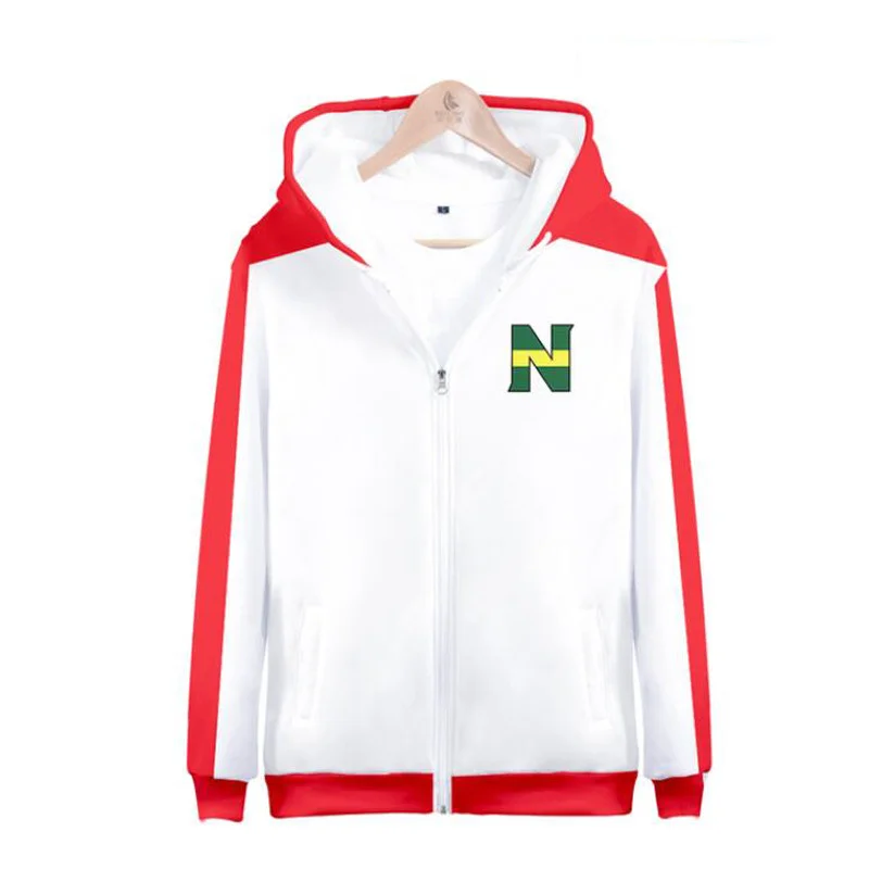 Unisex 3D impressão Anime casaco com capuz, capitão Tsubasa Ozora Tsubasa, traje Kojiro Hyuga, camisas de futebol, zíper uniforme