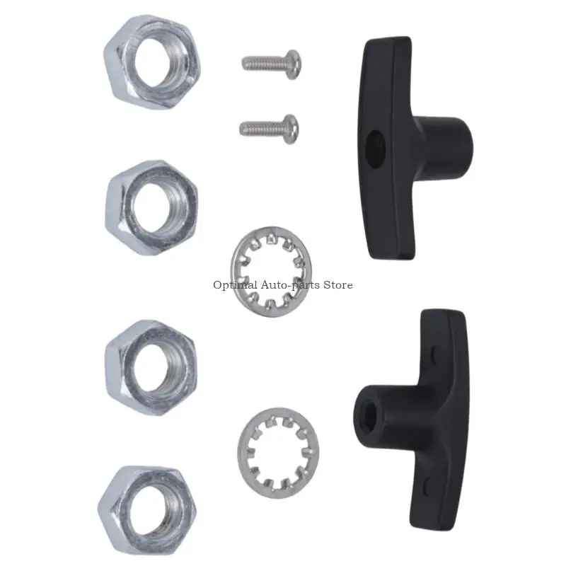 Motorhome Sewer Drain Handle with Screws and Lock Washers