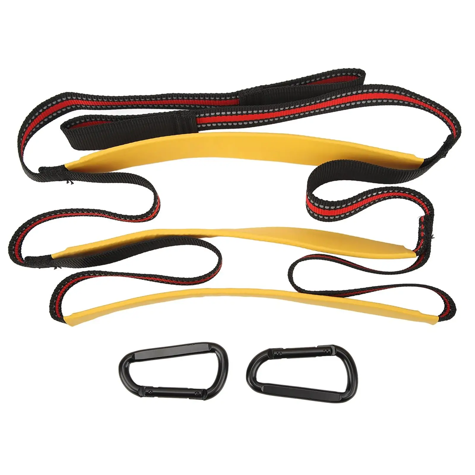 3-Step Detachable Marine Rope Ladder - Durable Nylon Extension for Kayaks and Boats